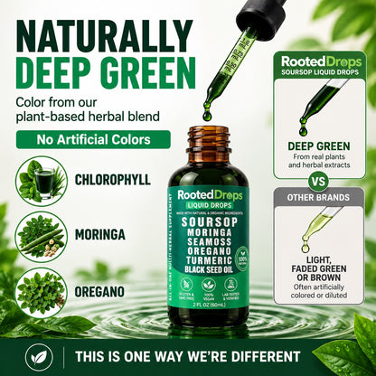 RootedDrops™ 10-in-1 Herbal Liquid Drops