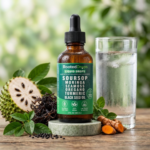 RootedDrops™ 10-in-1 Herbal Liquid Drops